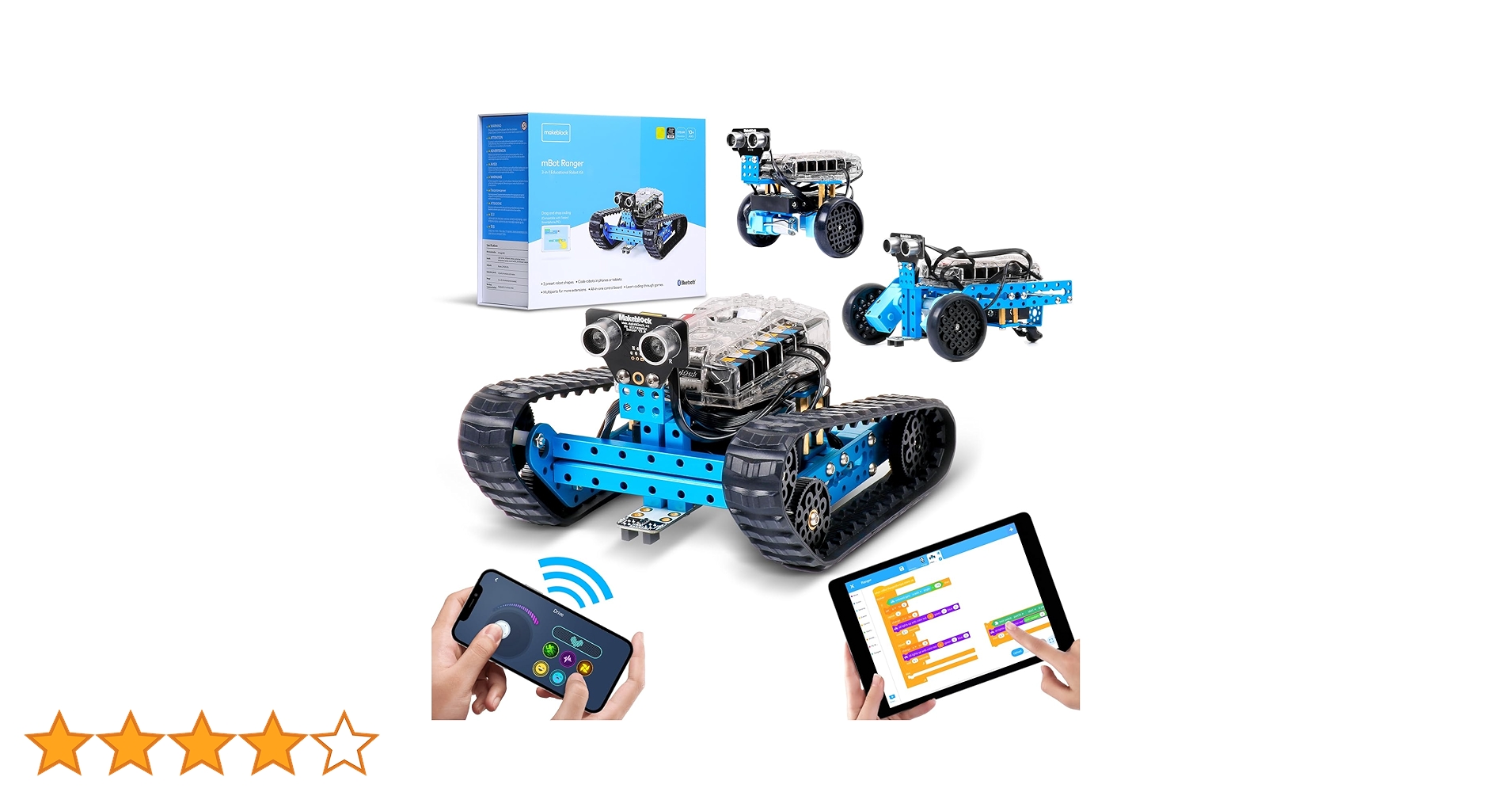 Makeblock mBot Ranger Kit Robot Programmable, Jouets Robotiques d